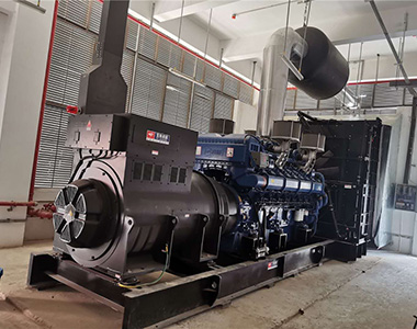 德科2000KW /10.5KV高壓發(fā)電機(jī)用于某芯片項(xiàng)目