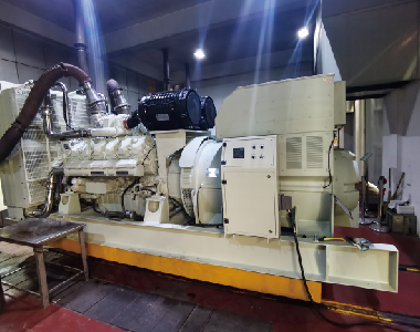 海島電源項目（2臺1300KW10.5KV高壓發(fā)電機(jī)）