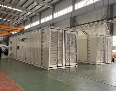 青島華能數(shù)據(jù)中心項(xiàng)目（3臺(tái)1600KW/10.5KV高壓發(fā)電機(jī)）