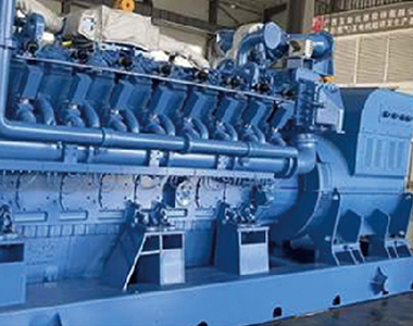 四川美利林合金尾氣發(fā)電項目（10臺1000KW發(fā)電機(jī))