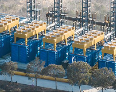 河南平頂山瓦斯發(fā)電項目（5臺1200KW發(fā)電機(jī)）