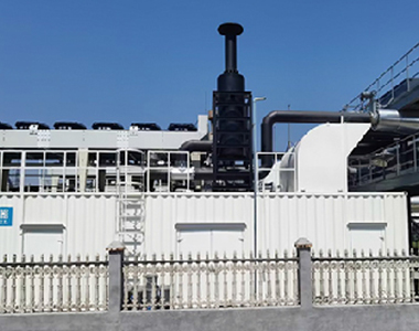 江蘇徐州合金尾氣發(fā)電項目（2臺1200KW發(fā)電機(jī)）